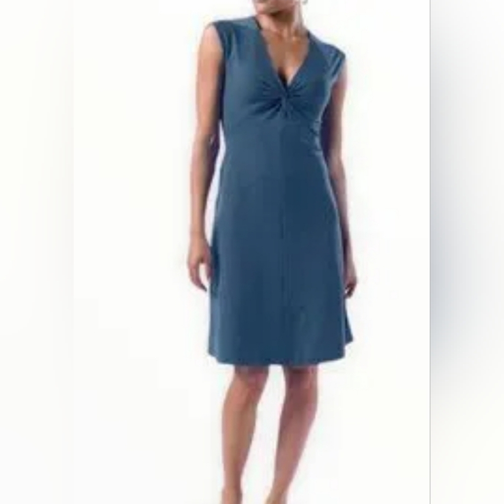 Patagonia Teal Midi Dress